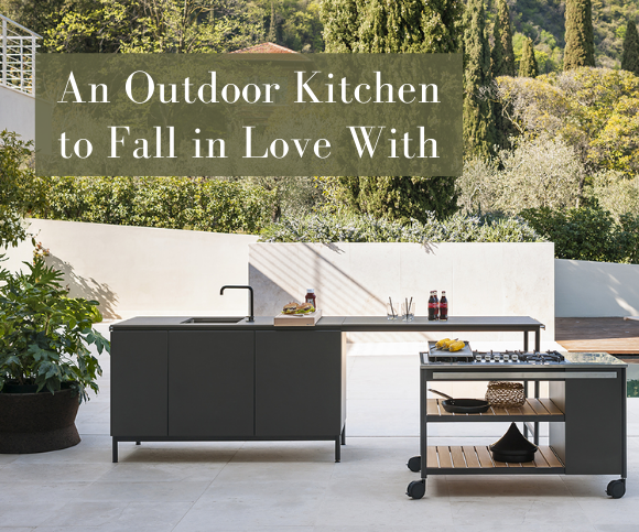 AN OUTDOOR KITCHEN TO FALL IN LOVE WITH: NORMA BY RODOLFO DORDONI