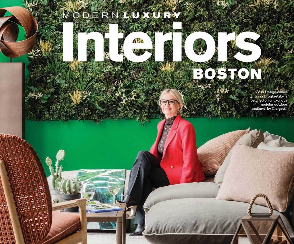 Interiors boston: furniture showcase
