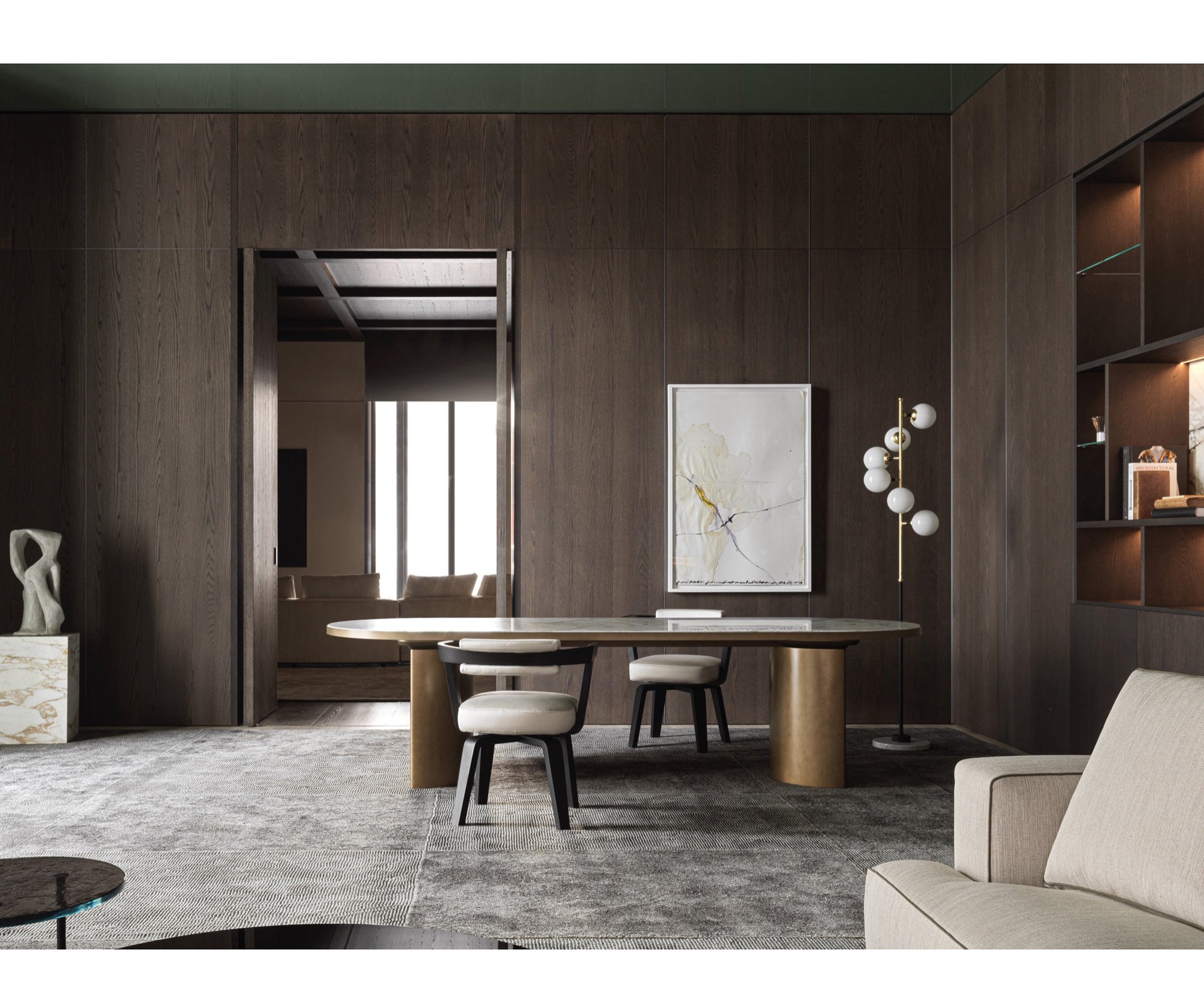 Arial Boiserie and Door System Molteni&C