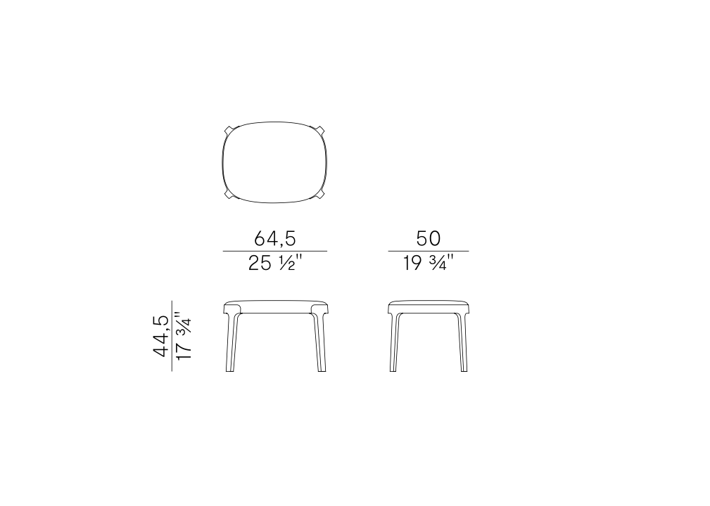 High End Velis Bench by Potocco Casa Design Group