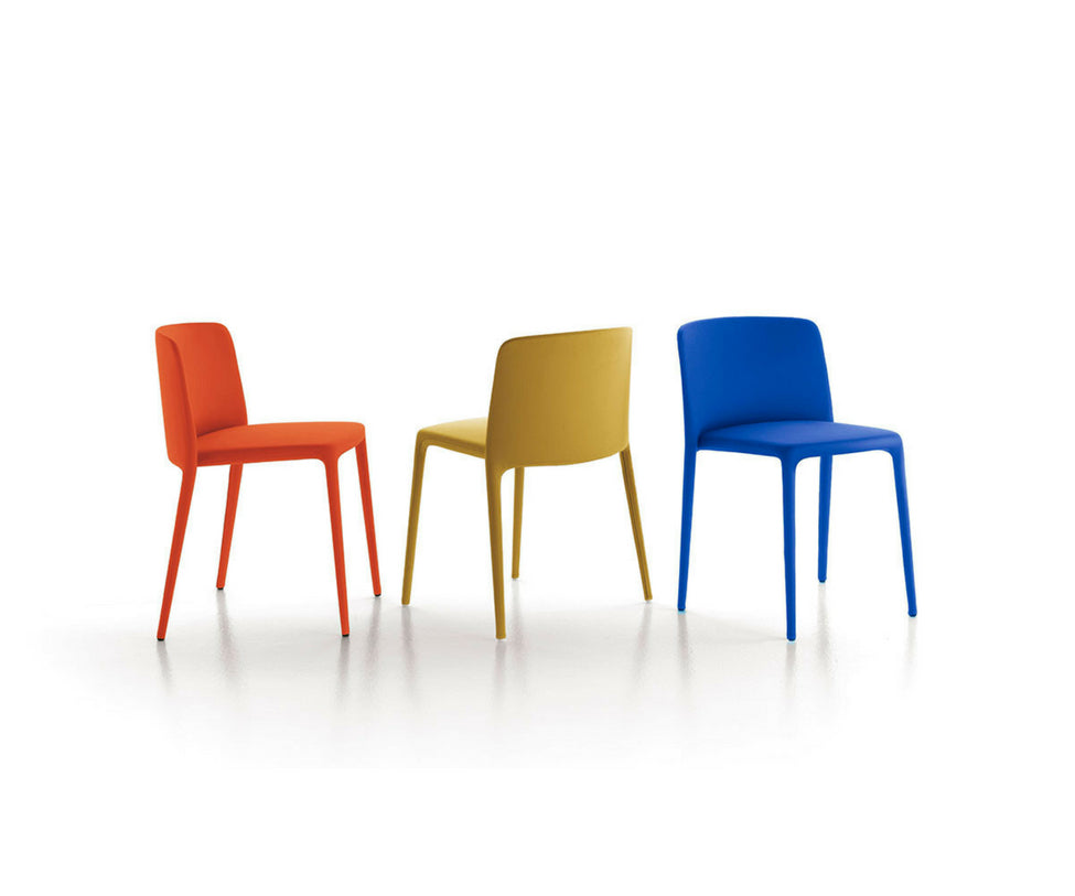 MDF Italia Achille Dining Chair Vibrant Colors