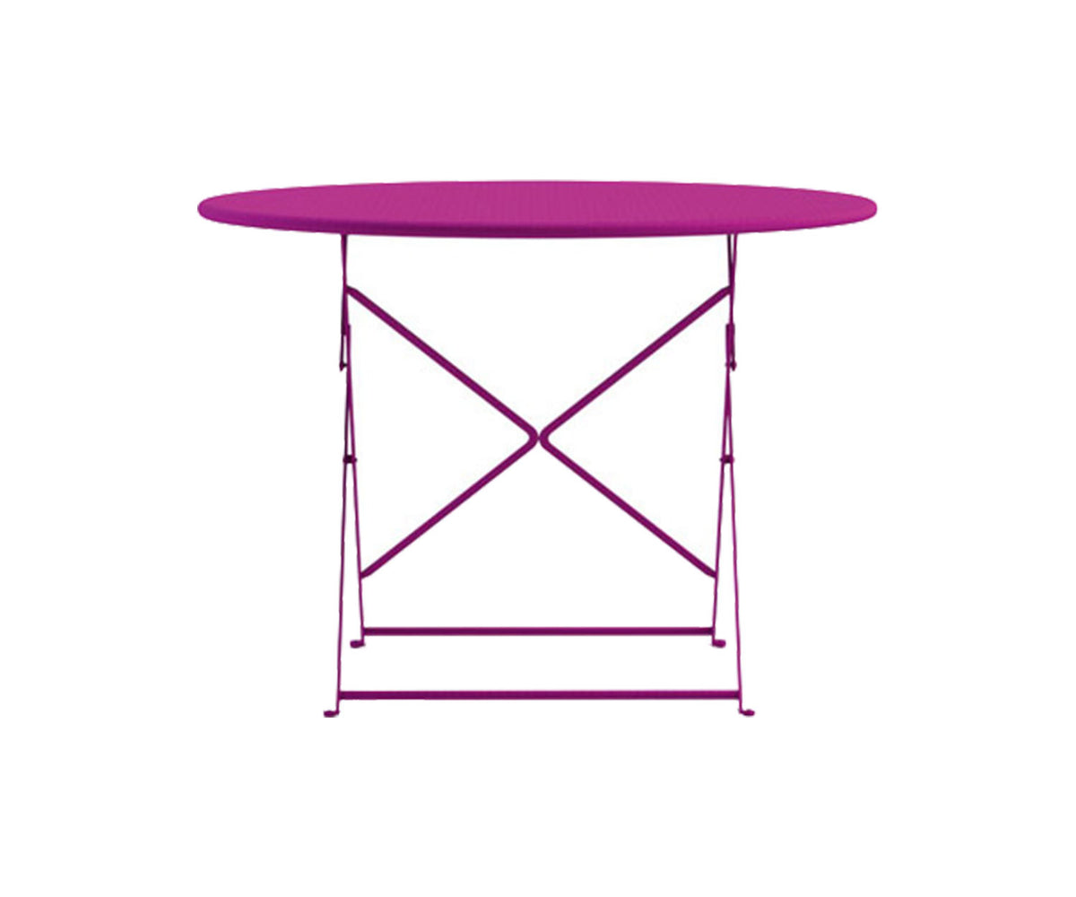 Flower 105 Round folding Table