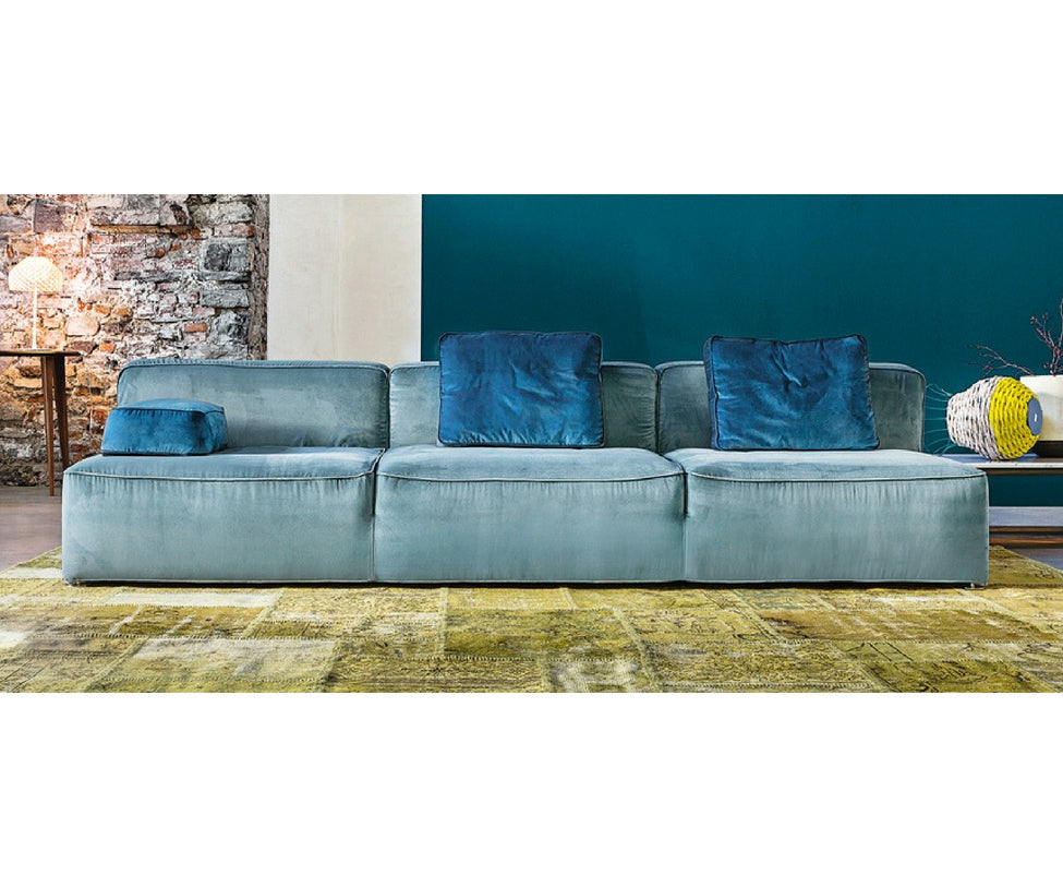 Vibieffe 275 Glam Modular Sofa Blue
