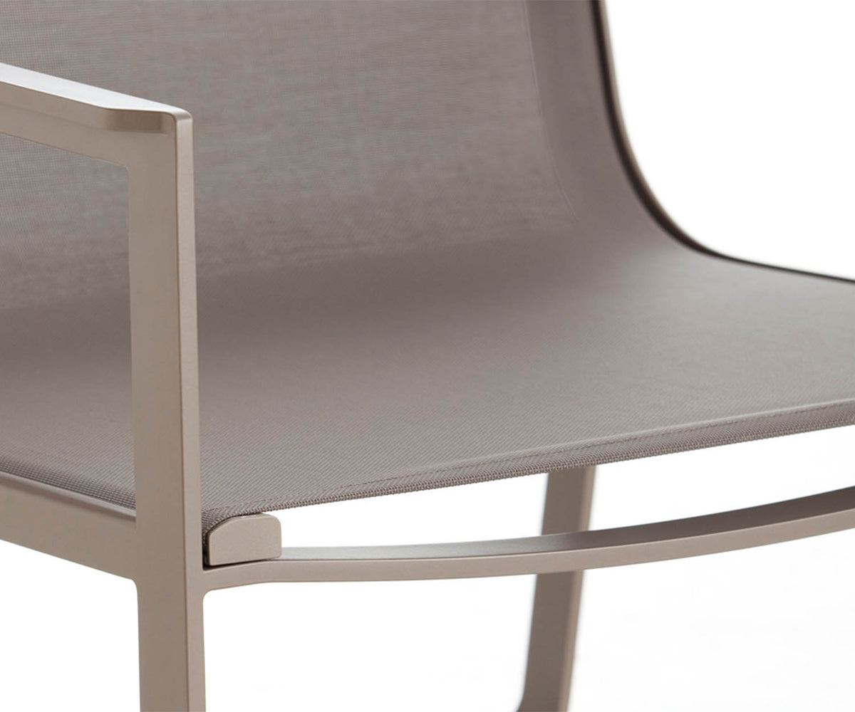 Flat Textil Lounge Chair