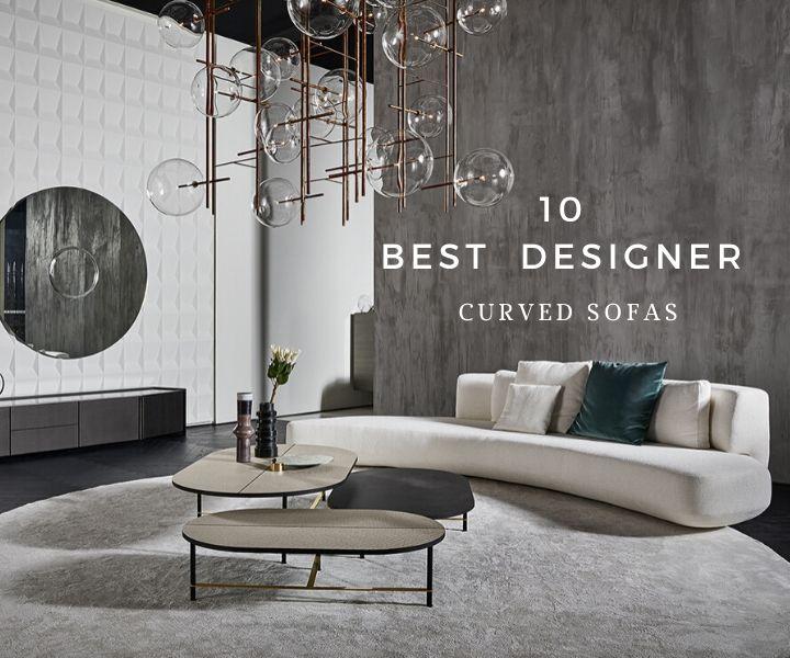 10 best designer curved sofas