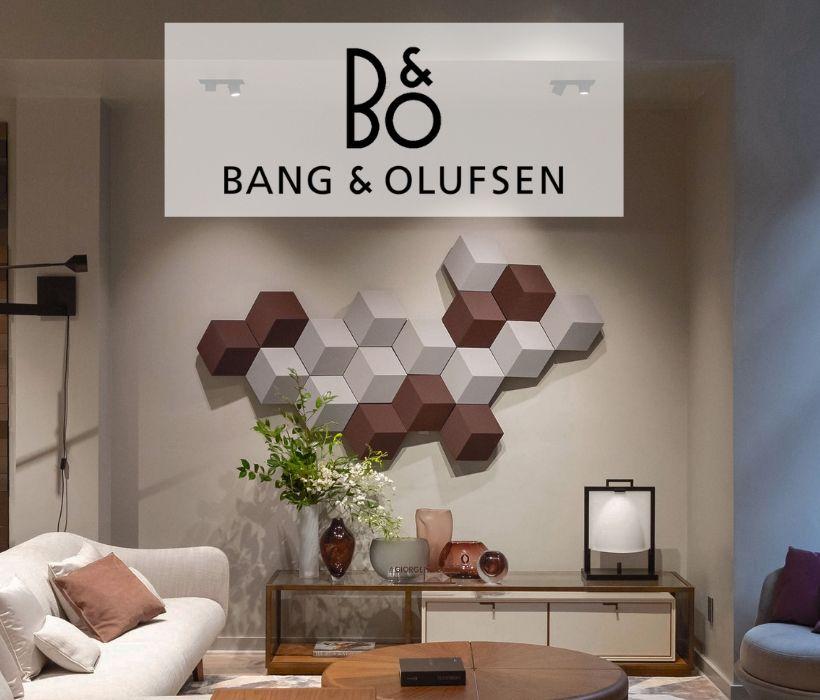 Bang & olufsen make beautiful spaces sing with top quality home electronics