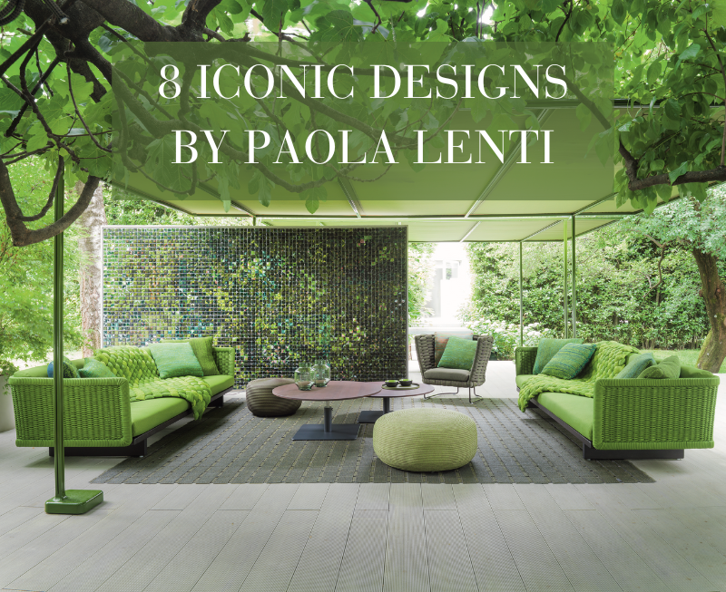 A PASSION FOR COLOR: 8 ICONIC DESIGNS BY PAOLA LENTI