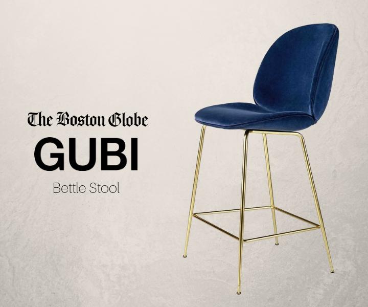 Boston globe: beetle bar stool by gubi