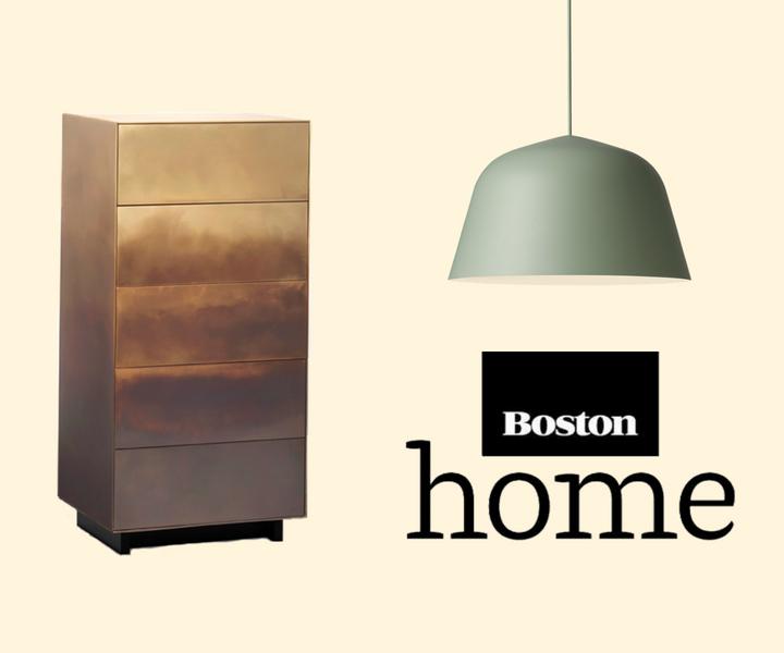 Boston home: ambit by Muuto, Marea by de Castelli and soma by indigenus.