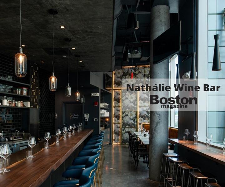 Boston magazine: nathálie wine bar