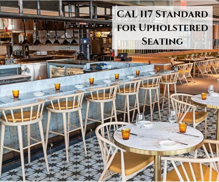 Cal 117 standard for upholstered seating