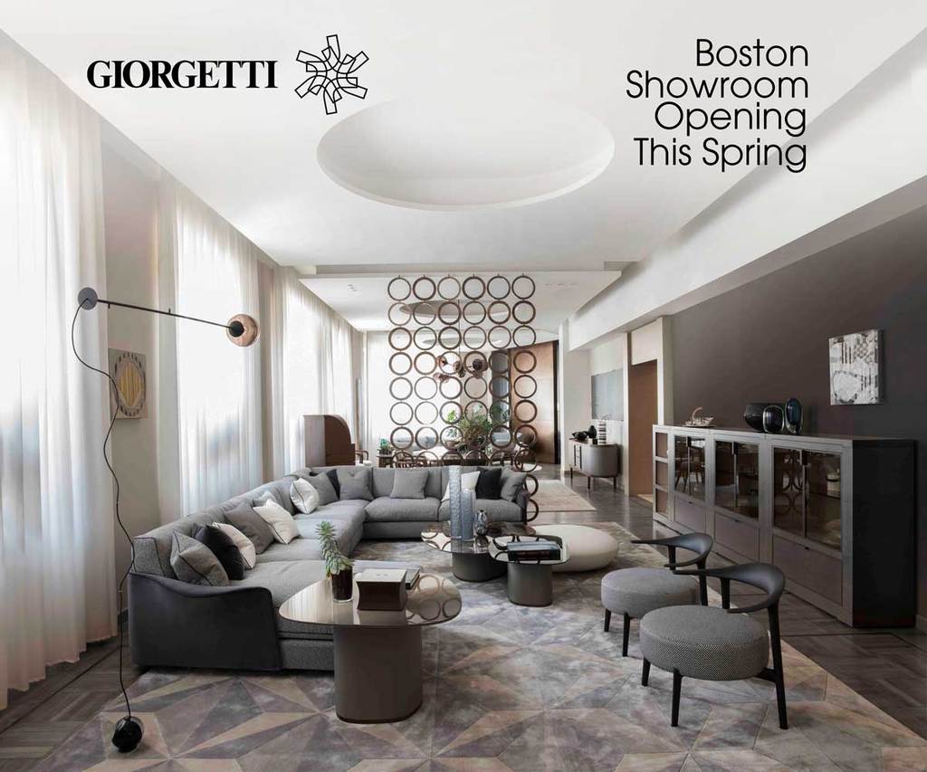 Casa design group announce new giorgetti showroom opening this spring