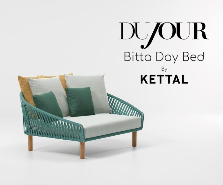 Dujour magazine: bitta daybed by kettal
