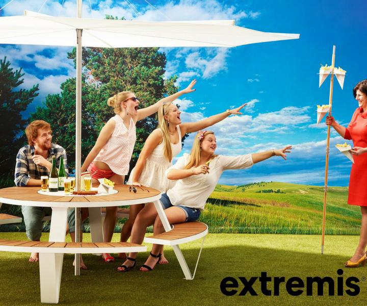 Extreme picnicking style: belgian brand extremis serves up a delicious look