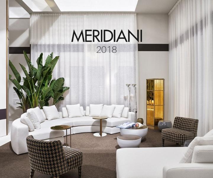 Meridiani new 2018 furniture collection