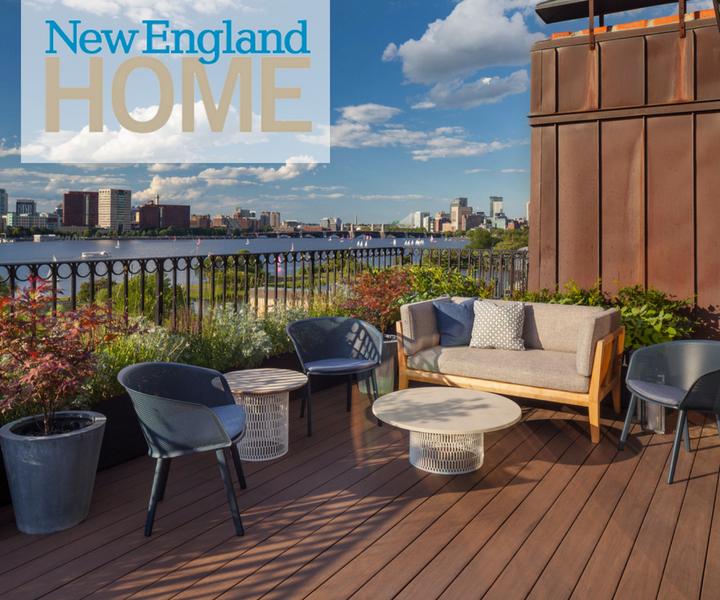 New england home: landscape design