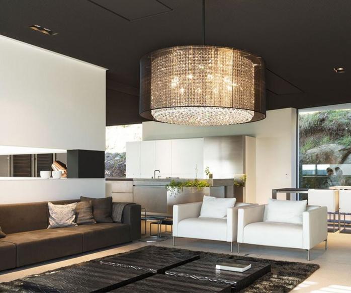 New lighting in casa design showroom: windfall: skarlett and balance