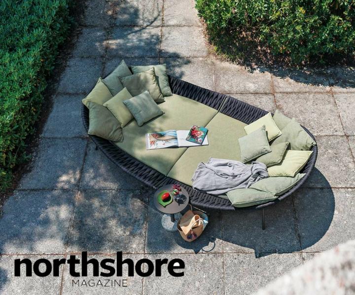 Northshore home: outdoor loungers by roda, kettal & manutti
