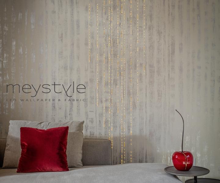 Not your average wallpaper meystyle led wallpaper turns low lighting into high style