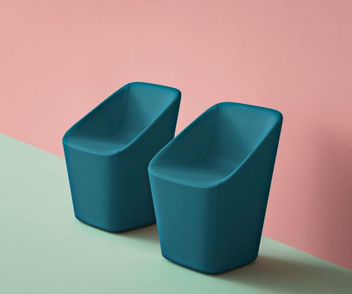 Pedrali Upholstered Chair Collection