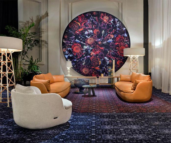 The Moooi Evokes Grandeur And Clean Simplicity