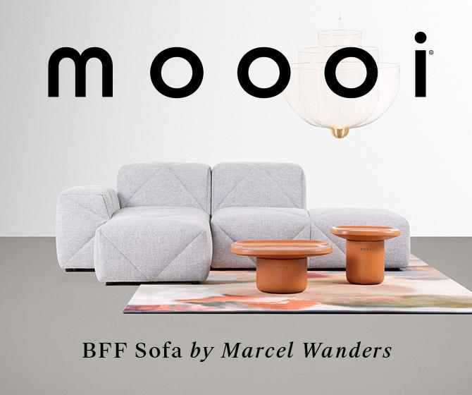 The new bff sofa by marcel wanders for moooi