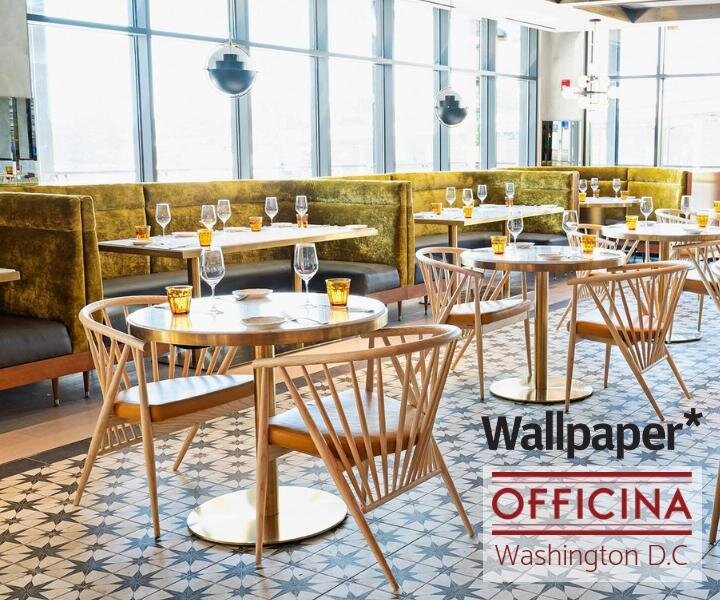 Wallpaper magazine officina restaurant washington d.C