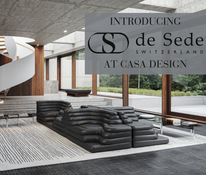 INTRODUCING DE SEDE: SWISS PRECISION IN EVERY STITCH