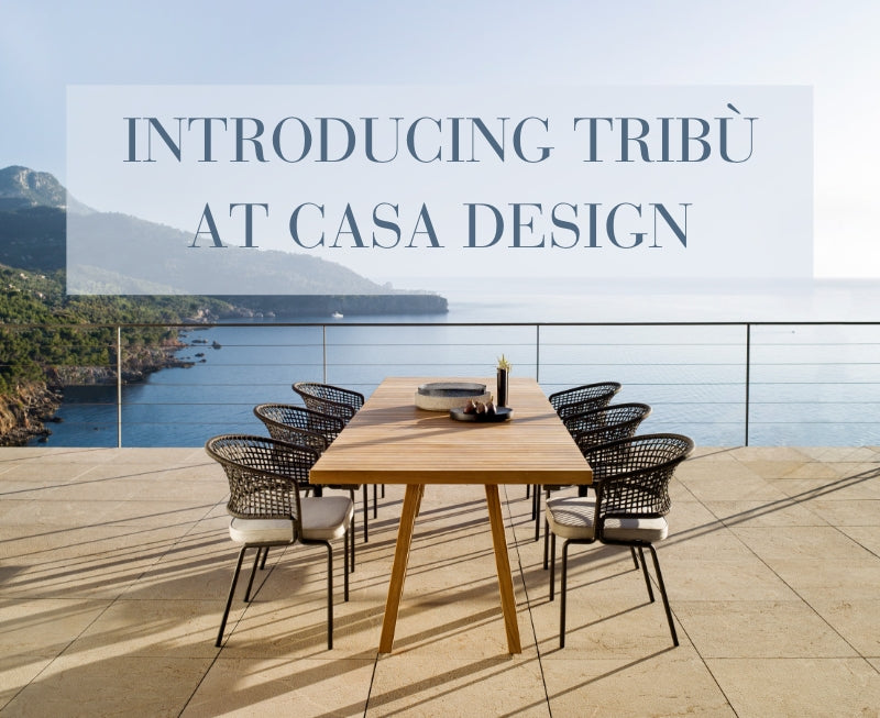 Introducing Tribù at Casa Design: The Art of Outdoor Leisure