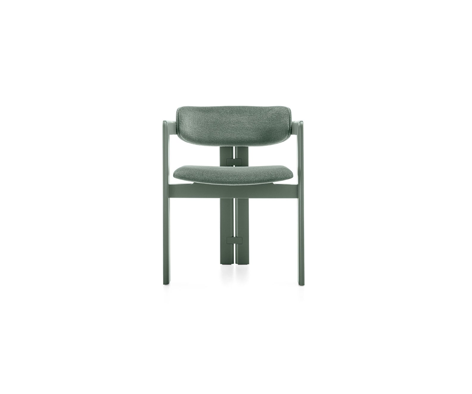 Green 0414 Armchair - 10th Anniversary Edition Gallotti&Radice -front