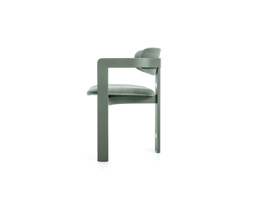 Green 0414 Armchair - 10th Anniversary Edition Gallotti&Radice - side