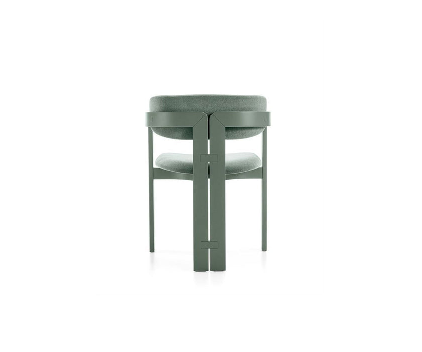 Green 0414 Armchair - 10th Anniversary Edition Gallotti&Radice -back