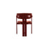 0414-Dining-Chair-Anniverssary-Gallotti-Radice Red Laquer