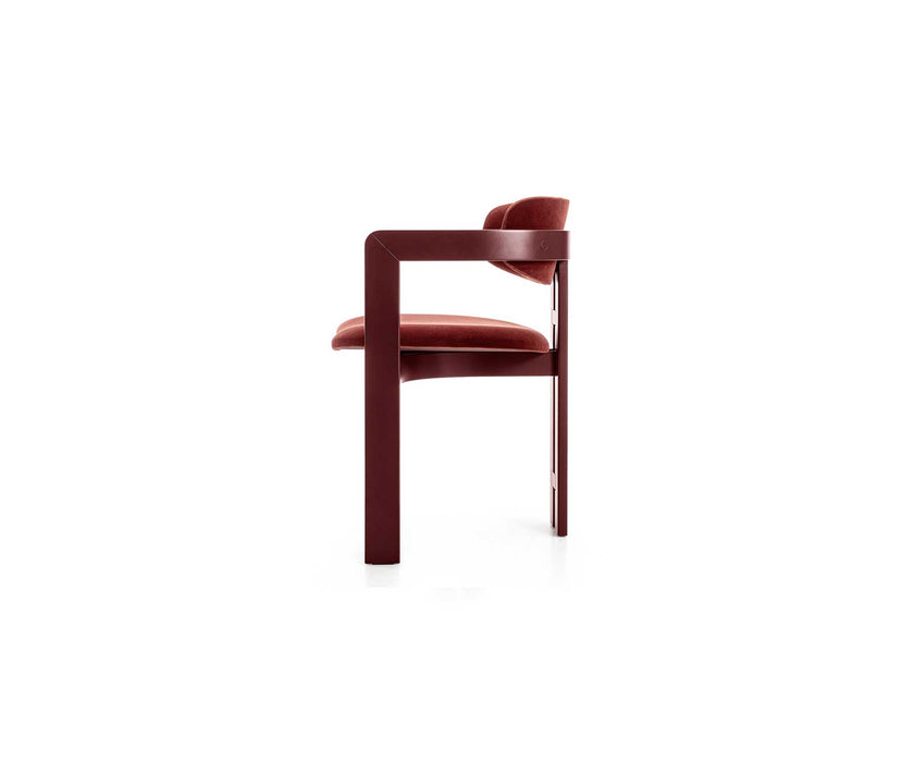 0414-Dining-Chair-Anniverssary-Gallotti-Radice Red Laquer