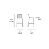 Floor Sample Outdoor Flamingo Bar table and Lapala Stools Expormim