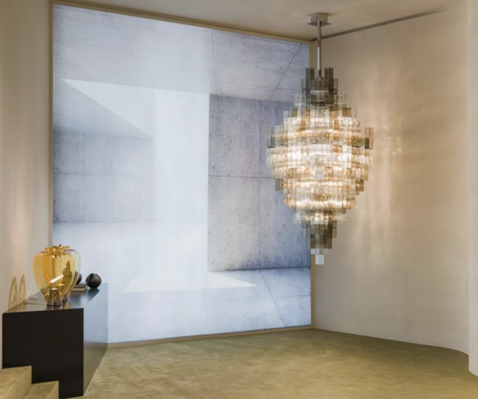Empire Suspension Lamp Barovier&Toso