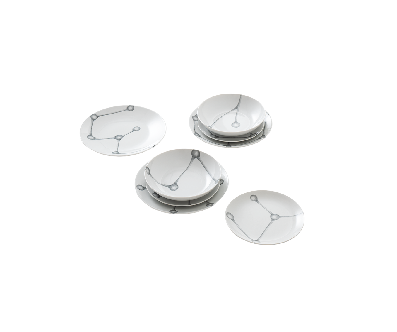 Floema Porcelain Plates | Giorgetti