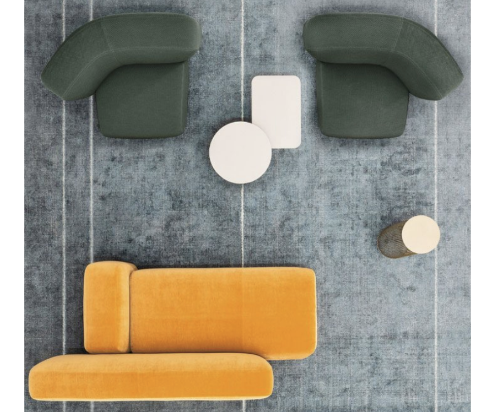 Suiseki Sofa by La Cividina