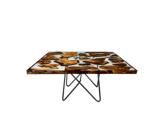 Kauri Earth Square Dining Table Riva 1920