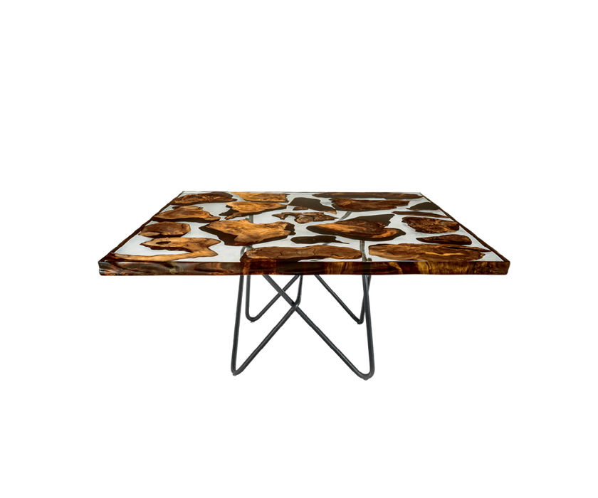 Kauri Earth Square Dining Table Riva 1920