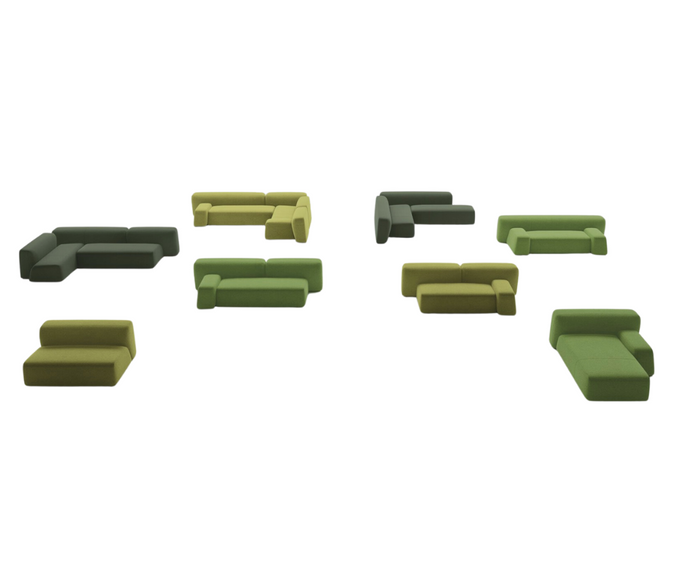 Suiseki Sectional Sofa La Cividina