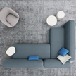 Suiseki Sectional Sofa La Cividina