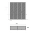 Floor Sample Cover Wall System Rimadesio