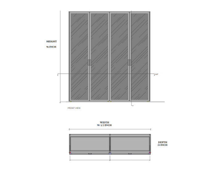 Floor Sample Cover Wall System Rimadesio