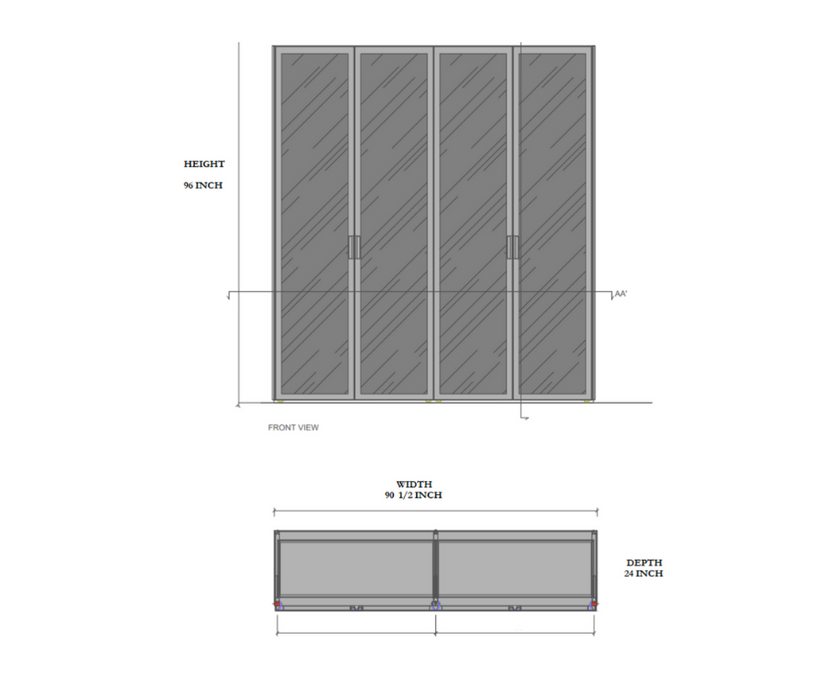 Floor Sample Cover Wall System Rimadesio