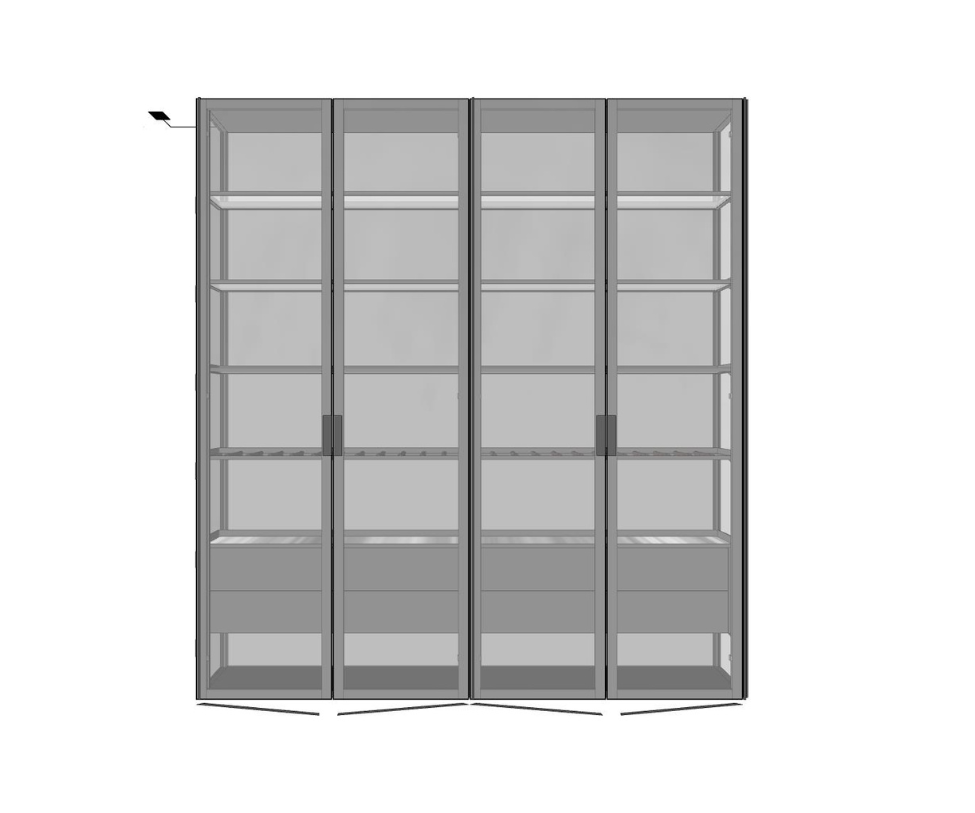 Floor Sample Cover Wall System Rimadesio