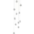 High End 14.11 Random Pendant by Bocci Casa Design Group