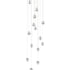 High End 14.14 Random Pendant by Bocci Casa Design Group