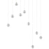 High End 14.9 Random Pendant by Bocci Casa Design Group