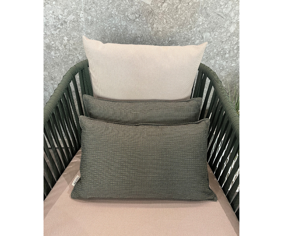Floor Sample Green Outdoor Cushion Set